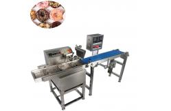 China Papa Mini Chocolate Enrober Machine / Small Chocolate Enrobing Line supplier