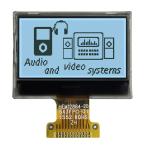FSTN Positive 128x64 LCD Graphic Display COG 3.3V SPI Interface With White Backlight for sale