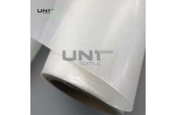 China 0.1mm Transparent Fusible Web Textile Fabric With Strong Bond Strength supplier
