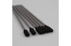 China Gray PP Stick Open Cell Foam Cleanroom Swab For Industrial Use supplier