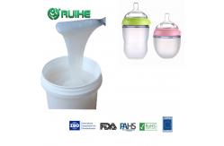 China Clear Two Part Liquid Silicone Rubber Odorless High Heat Resistance supplier