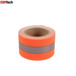 Sew On Fire Resistant Reflective Fabric Tape FR Reflective Tape For Safety Wear for sale