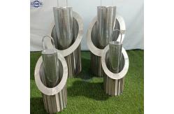 China Customized Centrifugal Filtration Basket Polished with Triangle Wedge Wire supplier