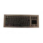 Polymer Industrial Computer Keyboard 88 Keys IP67 Dynamic Waterproof Backlit for sale
