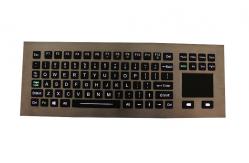 China Polymer Industrial Computer Keyboard 88 Keys IP67 Dynamic Waterproof Backlit supplier