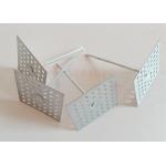 Galvanized Steel 114mm Insulation Pin Bonding Fasteners With Perforated Base for sale