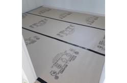China Construction Project Floor Protection Paper Breathable Surface Material supplier