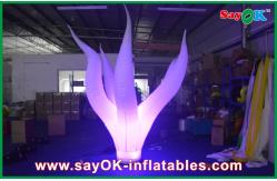 China 3 M Large Inflatable Led Lighting Ground Oxford Cloth Promote supplier