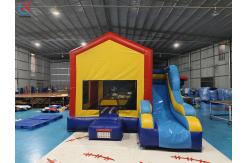China Factory Moonwalk Inflatable Bouncer Jumping Castle Bounce House Combo With Slide supplier