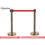 Crowded Control Security Bollards Barrier Retractable Rope Traffic Barrier Guardrail for sale