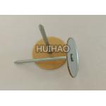 0.105 Dia Capacitor Discharge Cuphead Pins & Paper Washer For Securing Insulation for sale