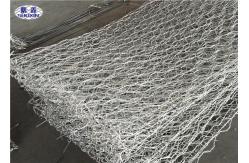 China Double Twist Gabion Wall Cages For River Bed Protection Hexagonal Weave supplier
