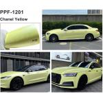 Hydro Yellow Automotive Paint Protection Film Self Healing Colored PPF for sale