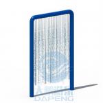 Galvanized Steel Water Splash Pad Splash Zone N Shape Waterfall Water Spray Curtain for sale