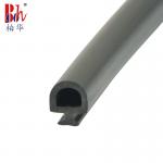 Noise Reduction Pvc Rubber Seal Black Slot Type Strips For Aluminium Profile for sale