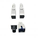 Inline ISO14001 SC UPC 55dB Fiber Optic Attenuator for sale