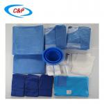 Ear Nose Throat ENT Disposable Surgical Pack Fenestrated Drape OEM ODM for sale