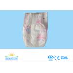 Disposable Sleepy Newborn Baby Diapers Embroidered With Long Elastic Waistband for sale
