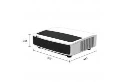 China Smart Ultra Short Throw Home Movie Theater Projector 5000 Lumen 1920x1200 supplier