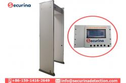 China 100 Operating Frequency Walk Through Metal Detector , Door Metal Detector supplier