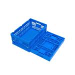 600*400*250 mm Virgin PP Plastic Collapsible Crates Solid Bottom Durability for sale