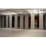 Hotel Removable Acoustic Partition Wall Aluminium Frame Melamine Surface for sale