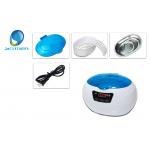 Plastic Blue Household Ultrasonic Cleaner Jewelry Eyeglasses Dental JP-890 for sale