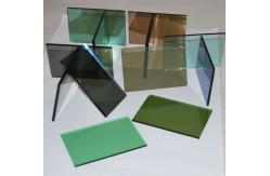 China Decorative Reflective Tempered Glass 2-19mm Float Glass With Transmittance supplier