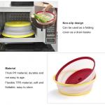 Customized 180g 8.2 Inch Collapsible Microwave Splatter Shield