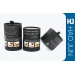 Round Retail Cardboard Candle Boxes Hot Stamping Finish With Logo Printed for sale
