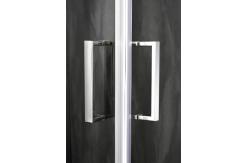 China Stylish Square Shower Enclosures With Chromed Profile For Modern supplier