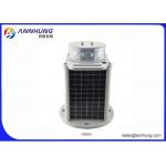 Medium intensity Solar Aviation Obstruction Light Red Flashing 20fpm 2000cd f-864
