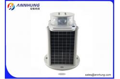 China Medium intensity Solar Aviation Obstruction Light Red Flashing 20fpm 2000cd f-864 supplier