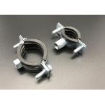 Custom Electrical Zinc Quick Release EPDM Rubber Pipe Clamp for sale