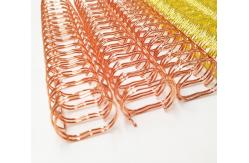 China 11.1mm Metal Spiral Double Loop Binding Wire O For A4 Notebooks supplier