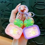 Beaver Tower Custom NFC Keychain Night Light Keychain PVC And Alloy Cute for sale
