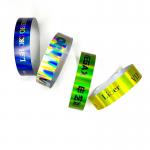 Custom Fashionable Glitter Party Wristbands Smoothable Soft Skin-Friendly Shiny Laser Bracelet Writsband