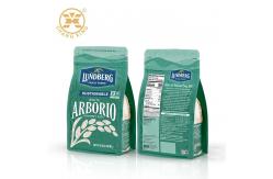 China 1KG 2 KG Box Bottom Zipper Pouch Resealable Rice Packing With Zipper supplier