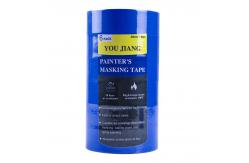 China Rough Surface Crepe Masking Tape Adhesive For Car Painting 25mm supplier