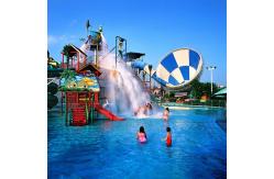 China Outside Fiberglass Water Park Equipment Water Pool Slides Entertainment supplier