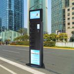 Floor Stand Brightbox Mobile Phone Charging Machines With Safety Lockers for sale
