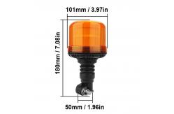 China Waterproof LED Warning Light Multifunction Flashing Warning Light 10V - 110V supplier