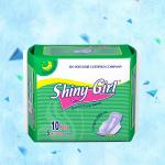 Disposable Menstrual Cotton Anion Women Sanitary Pads Night Use Sanitary Napkin for sale