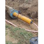 Orange Casing Driving Machine For Ramming Pipe for sale