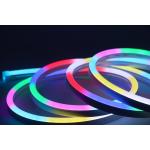 SPI RGBW Illusion Neon Light Flexible Silicone LED Strip With Working Voltage DC24V for sale
