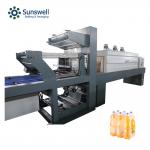 Plastic Film Heat Shrinking Wrapping Packaging Machine With Shrink Tunnel for sale
