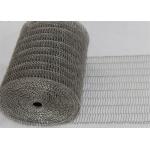 Food Grade 304 316 Stainless Steel 0.6mm Flat Flex Conveyor Belt Bread Baking for sale