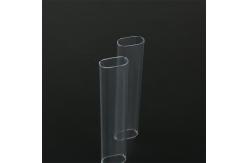 China Clear Plastic Tube Lamp Cover Led Light Tube Cover  Customized Transparent Tubelight Cover supplier