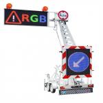 P10 P12 P16 VMS Trailer Signs Full Color LED Display Screen for sale