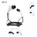 11kw 22kw 16A 32A Type2 To Gbt Cable Portable Ev Charger Type2 To Gbt Cable for sale